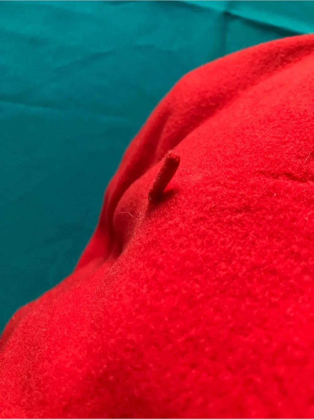 Vintage Vrai Basque Red wool beret